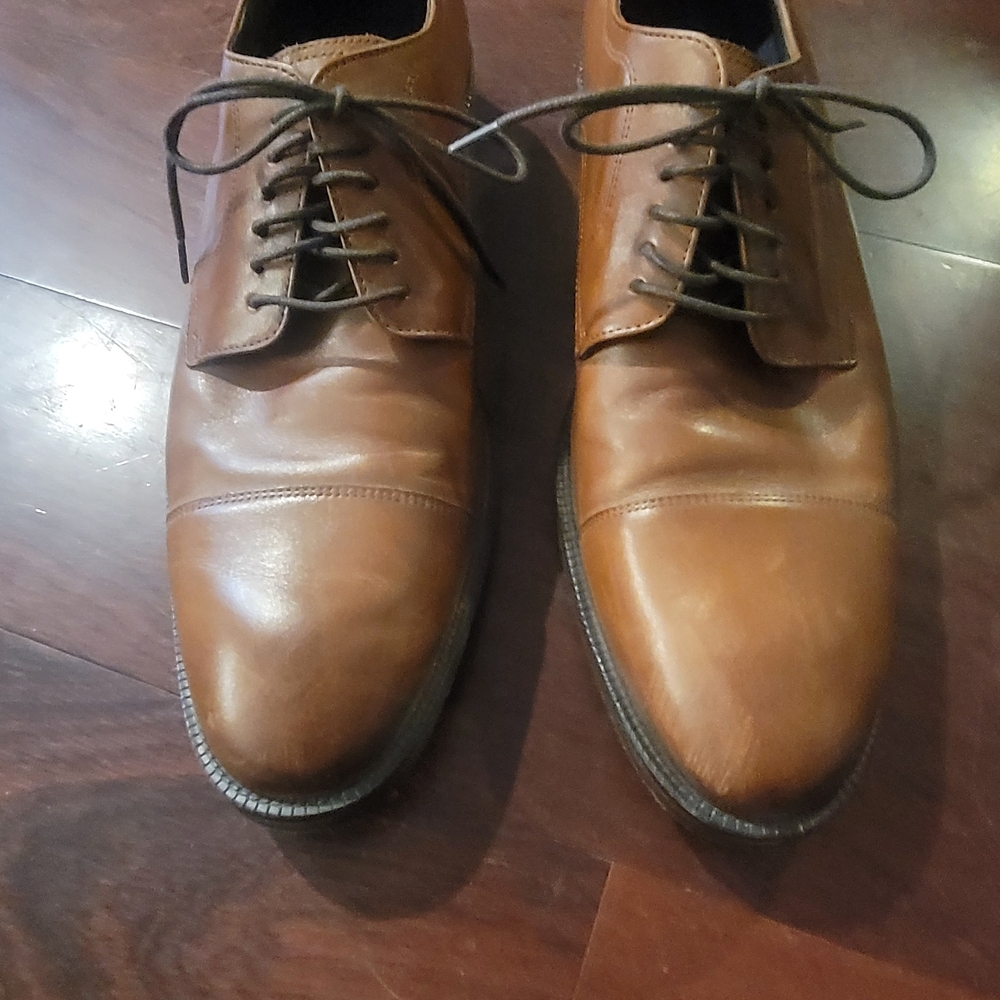 Classic Brown Leather Men's Shoes